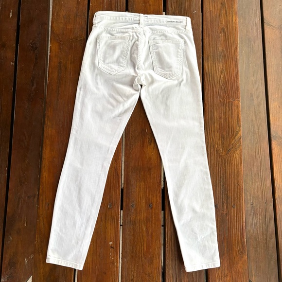 Current/Elliott Stiletto Skinny Jeans White 26 - Picture 5 of 10